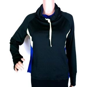 Body Instinct Women Sweatshirt Cowl Neck Size S/M/L - NWOT